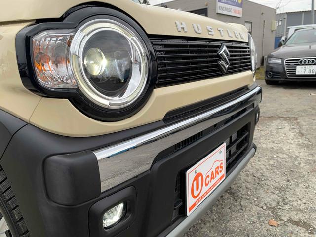 ハスラー ハイブリッドＧ　外装タフワイルドにカスタマイズ　４ＷＤ　クリアランスソナー　レーンアシスト　衝突被害軽減システム　スマートキー　アイドリングストップ　電動格納ミラー　シートヒーター　ＣＶＴ　盗難防止システム　ＡＢＳ　ＥＳＣ　アルミホイール（27枚目）