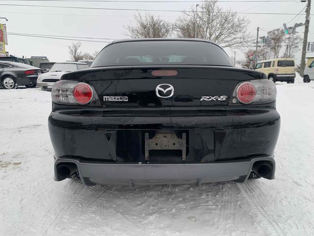 RX-8 ベースグレード MT HID キーレスエントリー 電動格納ミラー アルミホイール 衝突安全ボディ ABS ESC CD エアコン パワーステアリング パワーウィンドウ(17枚目)