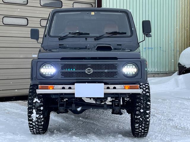 ＨＣ　ＪＡ１１Ｖ改　ターボ　４ＷＤ　５ＭＴ　アルミホイール　マットタイヤ　エンジンＦ６Ａ　バン登録(15枚目)