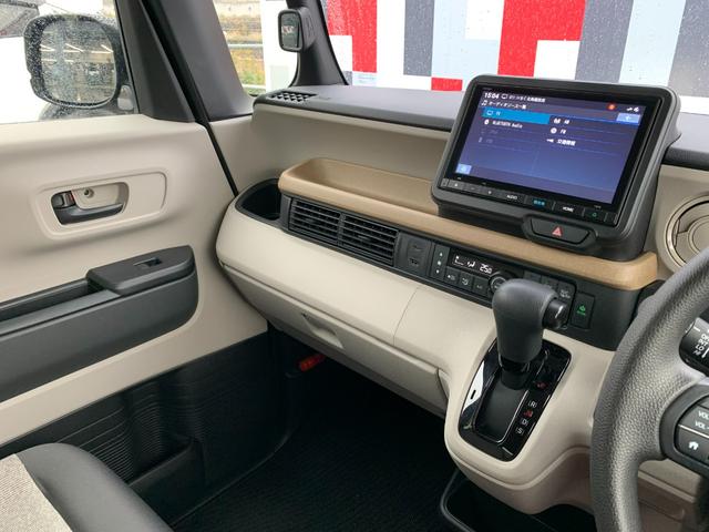 Ｎ－ＢＯＸ ベースグレード　当社レンタカーアップ・純正ナビ・フルセグ・ＵＳＢ接続・Ｂｌｕｅｔｏｏｔｈ接続・バックカメラ・パーキングセンサー・両側電動スライドドア・電子パーキングブレーキ・オートブレーキホールド・社外前側ドラレコ・（11枚目）