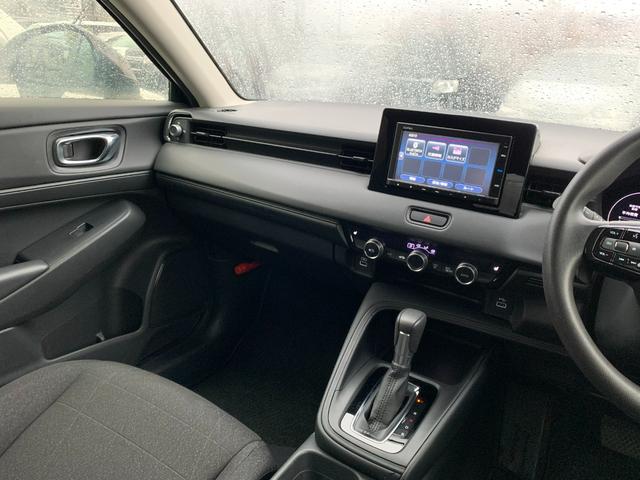ヴェゼル ｅ：ＨＥＶＸ　当社レンタカーアップ・ホンダセンシング・純正ナビ・ＣＤ・Ｂｌｕｅｔｏｏｔｈ接続・バックカメラ・パーキングセンサー・前列シートヒーター・電子パーキングブレーキ・オートブレーキホールド・社外前側ドラレコ・（15枚目）