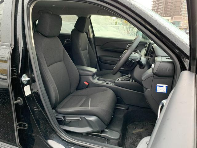 ヴェゼル ｅ：ＨＥＶＸ　当社レンタカーアップ・ホンダセンシング・純正ナビ・ＣＤ・Ｂｌｕｅｔｏｏｔｈ接続・バックカメラ・パーキングセンサー・前列シートヒーター・電子パーキングブレーキ・オートブレーキホールド・社外前側ドラレコ・（34枚目）