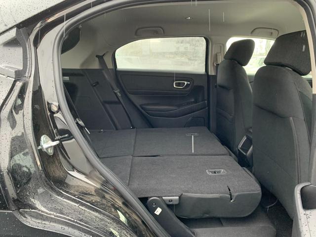 ヴェゼル ｅ：ＨＥＶＸ　当社レンタカーアップ・ホンダセンシング・純正ナビ・ＣＤ・Ｂｌｕｅｔｏｏｔｈ接続・バックカメラ・パーキングセンサー・前列シートヒーター・電子パーキングブレーキ・オートブレーキホールド・社外前側ドラレコ・（40枚目）