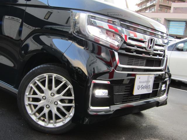 Ｎ－ＢＯＸカスタム Ｌターボ　ホンダセンシング・純正ナビ・フルセグ・ＣＤ／ＤＶＤ・Ｂｌｕｅｔｏｏｔｈ接続・純正エンジンスターター・純正ドライブレコーダー前後・純正フロアマット・両側電動スライドドア・前列シートヒーター・ＥＴＣ（64枚目）