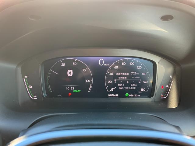 ZR-V e:HEVX 当社レンタカーアップ・ホンダセンシング・純正ナビ・フルセグ・CD/DVD・USB接続・Bluetooth接続・社外前側ドライブレコーダー・前列シートヒーター・パーキングセンサー・オートLEDライト・(11枚目)