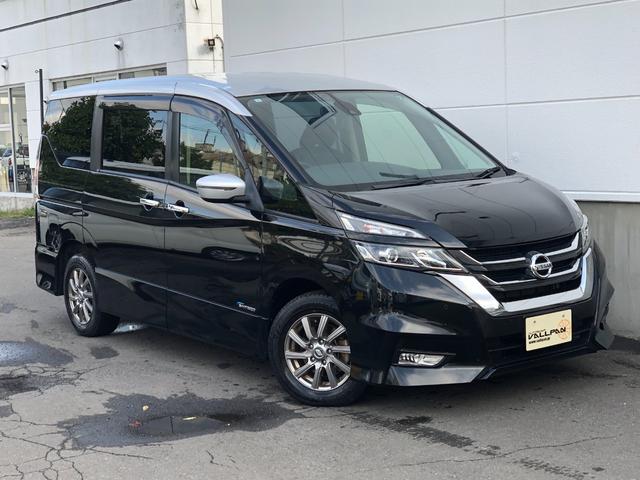 セレナ ハイウェイスター　プロパイロットエディション　４ＷＤ　禁煙車　寒冷地仕様　プロパイロット　インテリジェントエマージェンシーブレーキ　両側パワースライドドア　左側ハンズフリーオートスライドドア　デュアルバックドア　クリアランスソナー　オートライト（5枚目）