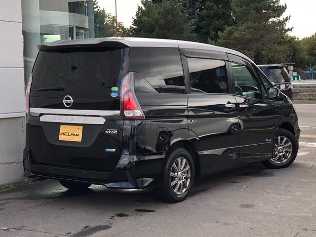 セレナ ハイウェイスター　プロパイロットエディション　４ＷＤ　禁煙車　寒冷地仕様　プロパイロット　インテリジェントエマージェンシーブレーキ　両側パワースライドドア　左側ハンズフリーオートスライドドア　デュアルバックドア　クリアランスソナー　オートライト（7枚目）