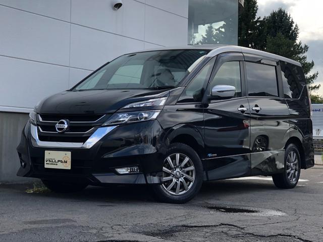 セレナ ハイウェイスター　プロパイロットエディション　４ＷＤ　禁煙車　寒冷地仕様　プロパイロット　インテリジェントエマージェンシーブレーキ　両側パワースライドドア　左側ハンズフリーオートスライドドア　デュアルバックドア　クリアランスソナー　オートライト（11枚目）