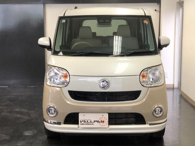 ムーヴキャンバス Xメイクアップリミテッド SAIII 4WD 禁煙車 寒冷地仕様 スマートアシストIII 両側パワースライドドア パノラマモニター バックカメラ 純正ナビTV 置きラクボックス プッシュスタート オートライト ベンチシート(4枚目)