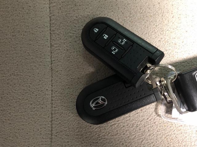 ムーヴキャンバス Xメイクアップリミテッド SAIII 4WD 禁煙車 寒冷地仕様 スマートアシストIII 両側パワースライドドア パノラマモニター バックカメラ 純正ナビTV 置きラクボックス プッシュスタート オートライト ベンチシート(46枚目)