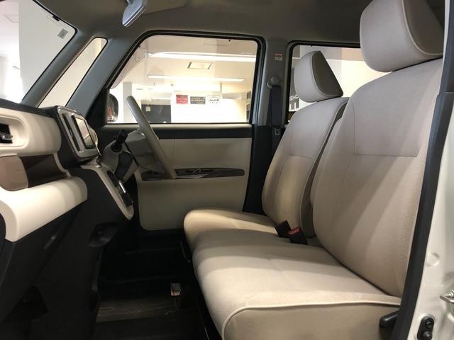 ムーヴキャンバス Xメイクアップリミテッド SAIII 4WD 禁煙車 寒冷地仕様 スマートアシストIII 両側パワースライドドア パノラマモニター バックカメラ 純正ナビTV 置きラクボックス プッシュスタート オートライト ベンチシート(49枚目)