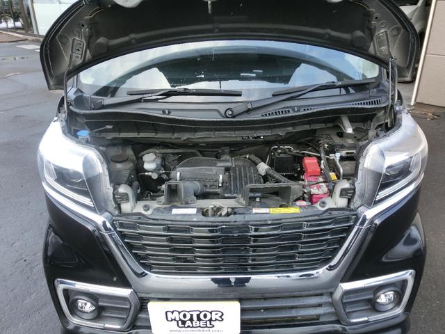 スペーシアカスタム ハイブリッドＸＳ　４ＷＤ・純正アルミ＋夏タイヤ・社外アルミ＋冬タイヤ付き・両側電動スライドドア・ナビ・ＴＶ・バックカメラ・ドラレコ・Ｂｌｕｅｔｏｏｔｈ・ハーフレザー・シートヒーター・ＬＥＤ・スマートキー（18枚目）