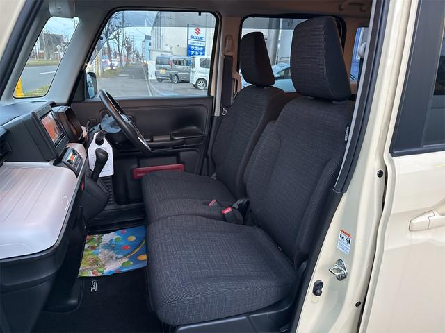 スペーシア ハイブリッドＧ　４ＷＤ　ＥＴＣ　両側スライドドア　ナビ　ＴＶ　クリアランスソナー　衝突被害軽減システム　オートライト　スマートキー　アイドリングストップ　電動格納ミラー　シートヒーター　ベンチシート　ＣＶＴ（9枚目）