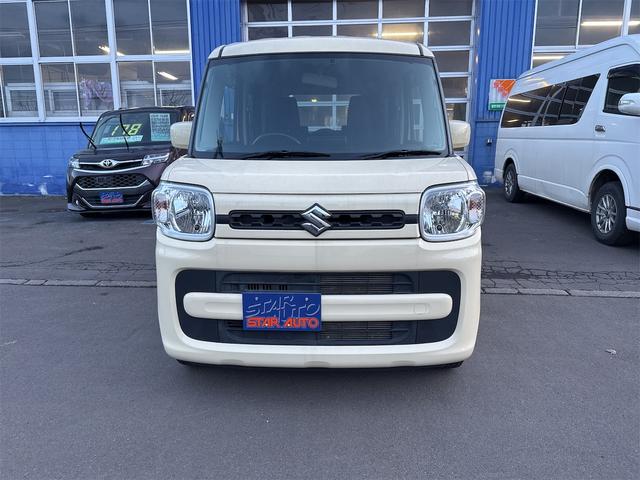 スペーシア ハイブリッドＧ　４ＷＤ　ＥＴＣ　両側スライドドア　ナビ　ＴＶ　クリアランスソナー　衝突被害軽減システム　オートライト　スマートキー　アイドリングストップ　電動格納ミラー　シートヒーター　ベンチシート　ＣＶＴ（12枚目）