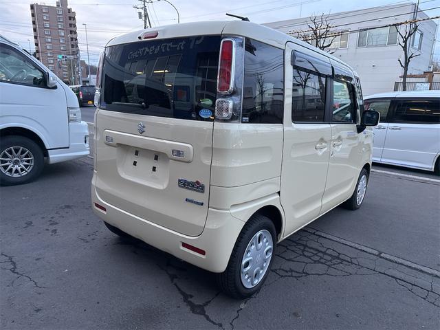 スペーシア ハイブリッドＧ　４ＷＤ　ＥＴＣ　両側スライドドア　ナビ　ＴＶ　クリアランスソナー　衝突被害軽減システム　オートライト　スマートキー　アイドリングストップ　電動格納ミラー　シートヒーター　ベンチシート　ＣＶＴ（15枚目）