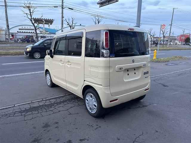 スペーシア ハイブリッドＧ　４ＷＤ　ＥＴＣ　両側スライドドア　ナビ　ＴＶ　クリアランスソナー　衝突被害軽減システム　オートライト　スマートキー　アイドリングストップ　電動格納ミラー　シートヒーター　ベンチシート　ＣＶＴ（17枚目）