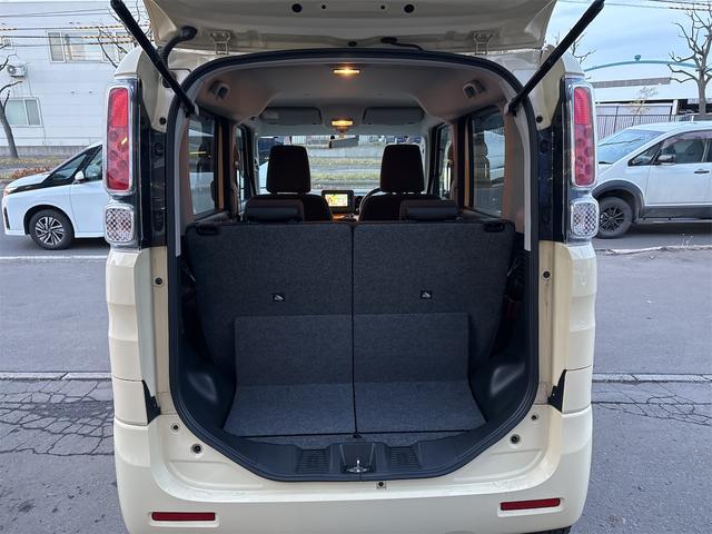 スペーシア ハイブリッドＧ　４ＷＤ　ＥＴＣ　両側スライドドア　ナビ　ＴＶ　クリアランスソナー　衝突被害軽減システム　オートライト　スマートキー　アイドリングストップ　電動格納ミラー　シートヒーター　ベンチシート　ＣＶＴ（25枚目）