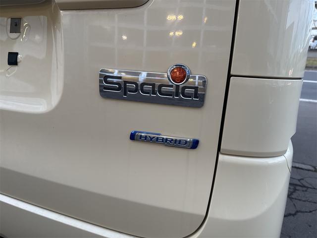 スペーシア ハイブリッドＧ　４ＷＤ　ＥＴＣ　両側スライドドア　ナビ　ＴＶ　クリアランスソナー　衝突被害軽減システム　オートライト　スマートキー　アイドリングストップ　電動格納ミラー　シートヒーター　ベンチシート　ＣＶＴ（40枚目）