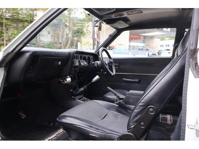 スプリンター 　トレノ　ＧＴ　１６００　ＴＥ４７　２Ｔ－Ｇ　ソレックス　規制前エンジン　５速　タコ足　ＭＳＤ　ＲＳワタナベ１４インチ（23枚目）