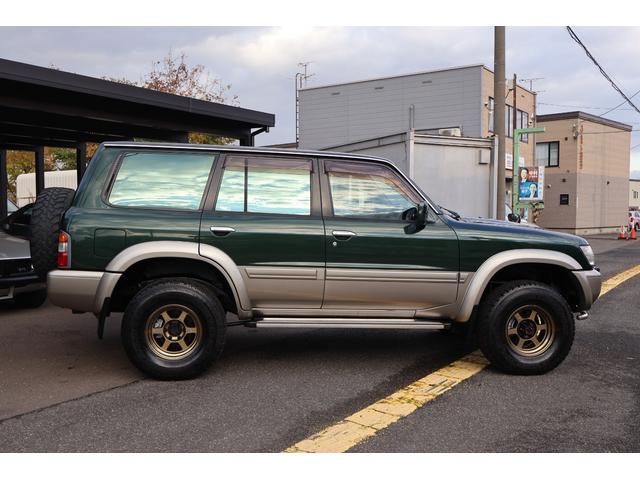サファリ グランロード 4200ディーゼルターボ 4X4切替4WD 1ナンバー5人乗り ナビ サンルーフ Wエアコン レイズ16インチ鍛造AW ETC(10枚目)