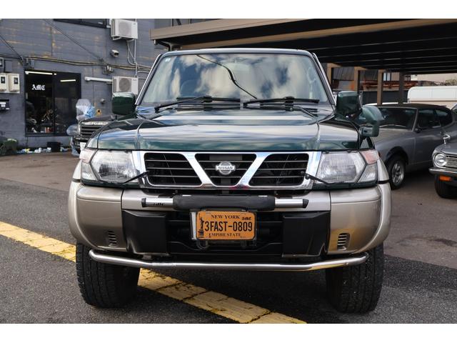 サファリ グランロード 4200ディーゼルターボ 4X4切替4WD 1ナンバー5人乗り ナビ サンルーフ Wエアコン レイズ16インチ鍛造AW ETC(12枚目)