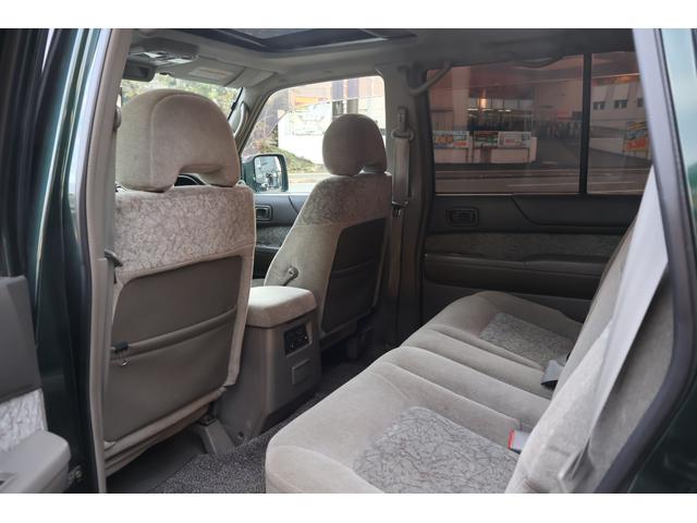 サファリ グランロード 4200ディーゼルターボ 4X4切替4WD 1ナンバー5人乗り ナビ サンルーフ Wエアコン レイズ16インチ鍛造AW ETC(25枚目)