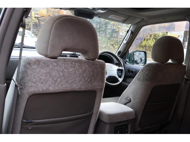 サファリ グランロード 4200ディーゼルターボ 4X4切替4WD 1ナンバー5人乗り ナビ サンルーフ Wエアコン レイズ16インチ鍛造AW ETC(27枚目)