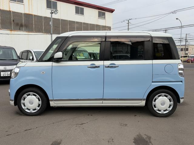 ムーヴキャンバス Ｘリミテッドメイクアップ　ＳＡＩＩ　４ＷＤ　ワンオーナー　本州仕入れ　スマートキー　純正オーディオ　スマートアシストＩＩ　両側パワースライドドア　アイドリングストップ　ＥＴＣ（11枚目）