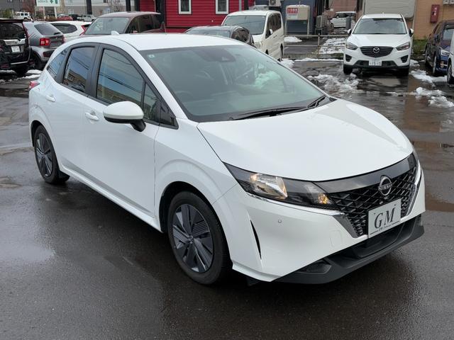 ノート X FOUR 4WD レンタカーUP インテリキー 純正Dオーディオ バックカメラ エマージェンシーブレーキ ETC シートヒーター(4枚目)