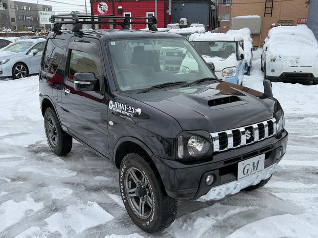 ジムニー ランドベンチャー 4WD 本州仕入れ キーレス 社外ナビTV ETC シートヒーター 社外LEDライト レザーシート(4枚目)