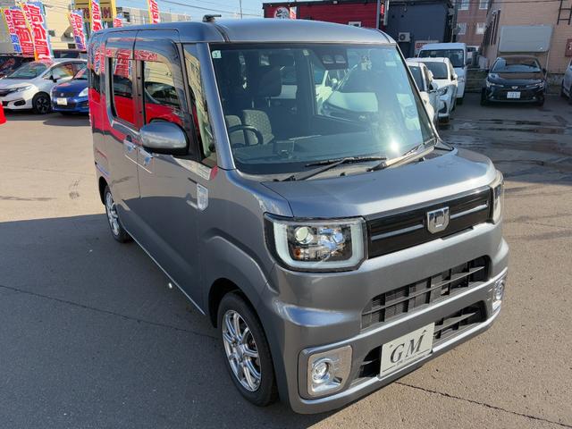 ウェイク ＧターボＳＡＩＩＩ　４ＷＤ　社外ＨＤＤナビＴＶ　スマートキー　前後ドライブレコーダー　ＥＴＣ　シートヒーター　両側パワースライドドア　アイドリングストップ　オートハイビーム　ＬＥＤヘッドライト（4枚目）