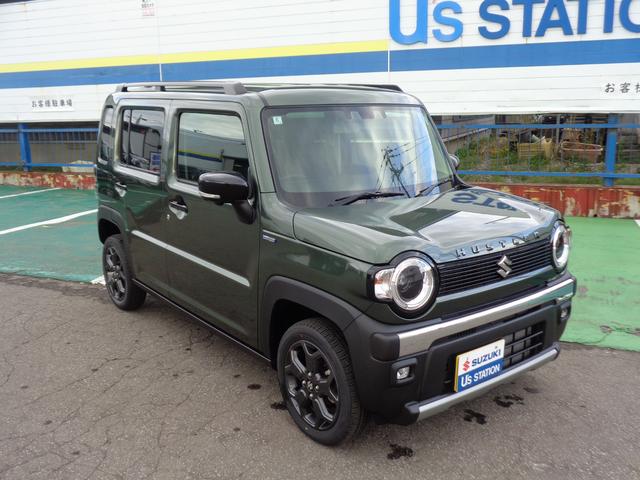 ハスラー タフワイルドターボ　３型　バックカメラ　純正ナビ　スズキセーフティーサポート　ワンオーナー　４ＷＤ（3枚目）