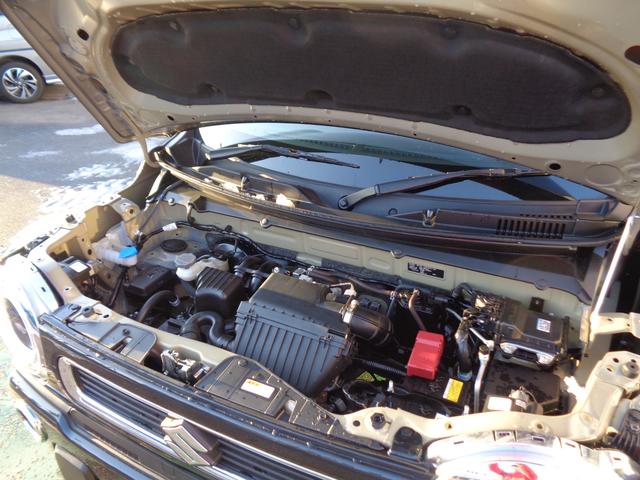 ハスラー ＨＹＢＲＩＤ　Ｘ　３型　スズキセーフティーサポート　ワンオーナー　４ＷＤ　衝突被害軽減システム　衝突安全ボディ　盗難防止システム　アイドリングストップ　横滑り防止機能（25枚目）