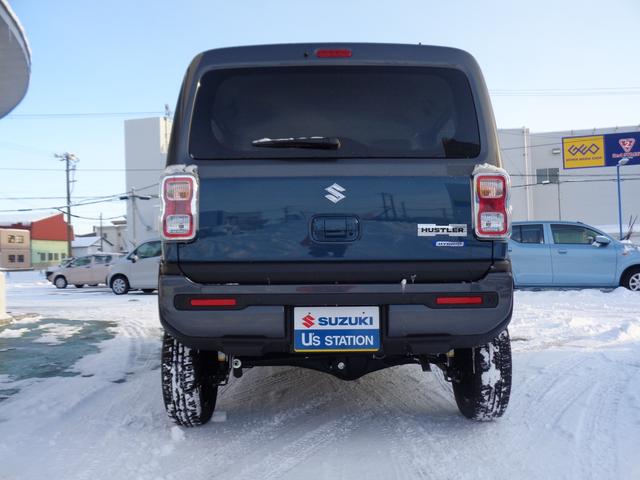 ハスラー ＨＹＢＲＩＤ　Ｇ　３型　オートライト　プッシュスタート　シートヒーター　オートエアコン　未使用車　スズキセーフティーサポート　ワンオーナー　４ＷＤ（5枚目）