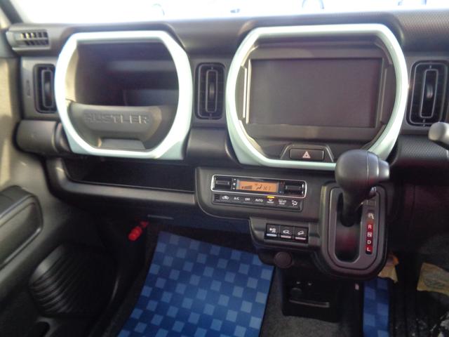 ハスラー ＨＹＢＲＩＤ　Ｇ　３型　オートライト　プッシュスタート　シートヒーター　オートエアコン　未使用車　スズキセーフティーサポート　ワンオーナー　４ＷＤ（10枚目）