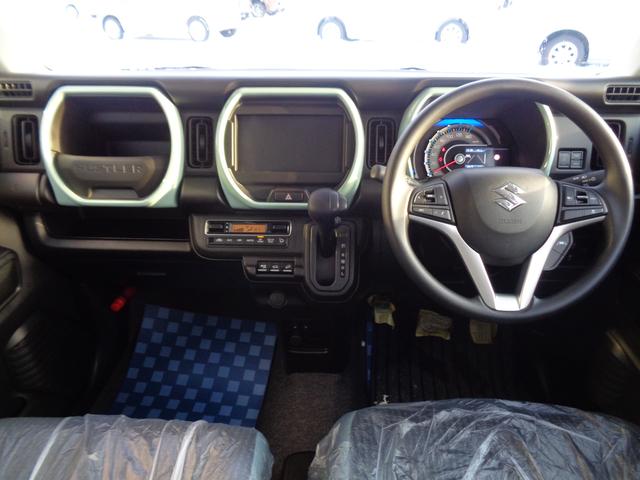 ハスラー ＨＹＢＲＩＤ　Ｇ　３型　オートライト　プッシュスタート　シートヒーター　オートエアコン　未使用車　スズキセーフティーサポート　ワンオーナー　４ＷＤ（18枚目）