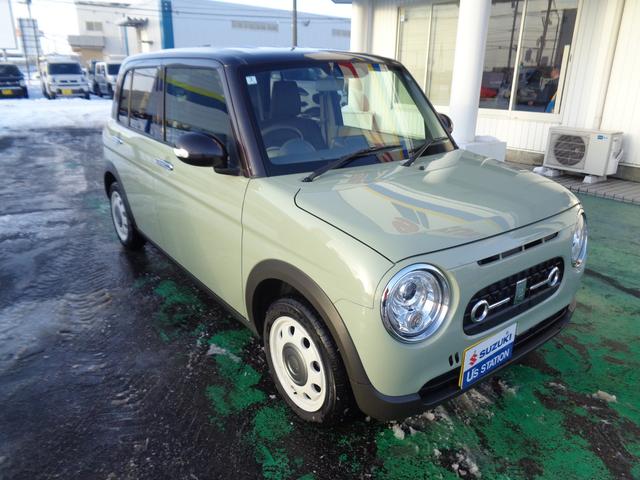 アルトラパンLC LC X 4型 プッシュスタート オートライト シートヒーター オートエアコン スズキセーフティーサポート ワンオーナー 4WD 衝突被害軽減システム 衝突安全ボディ アイドリングストップ(3枚目)