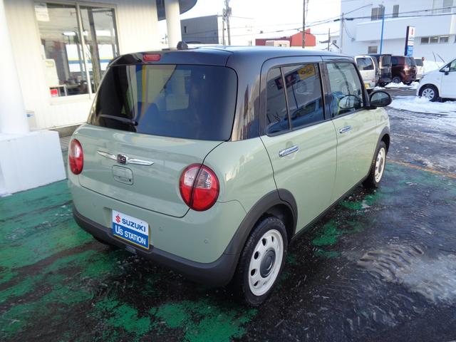 アルトラパンLC LC X 4型 プッシュスタート オートライト シートヒーター オートエアコン スズキセーフティーサポート ワンオーナー 4WD 衝突被害軽減システム 衝突安全ボディ アイドリングストップ(6枚目)