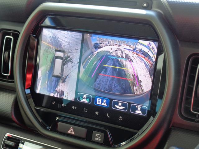 ハスラー タフワイルドターボ 3型 バックカメラ オートライト Bluetooth 純正ナビ プッシュスタート シートヒーター オートエアコン スズキセーフティーサポート ワンオーナー 4WD 衝突被害軽減システム 衝突安全ボディ(12枚目)