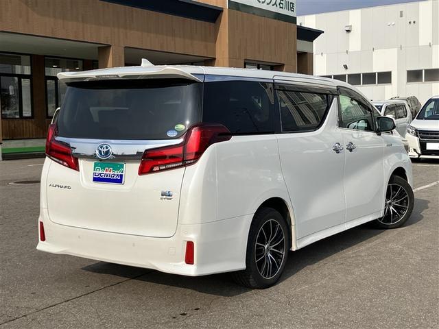 アルファードハイブリッド SR Cパッケージ 革シート サンルーフ 4WD フルセグ メモリーナビ 後席モニター バックカメラ 衝突被害軽減システム ETC 電動スライドドア LEDヘッドランプ 乗車定員7人 フルエアロ(32枚目)