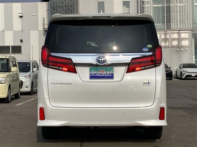 アルファードハイブリッド SR Cパッケージ 革シート サンルーフ 4WD フルセグ メモリーナビ 後席モニター バックカメラ 衝突被害軽減システム ETC 電動スライドドア LEDヘッドランプ 乗車定員7人 フルエアロ(34枚目)