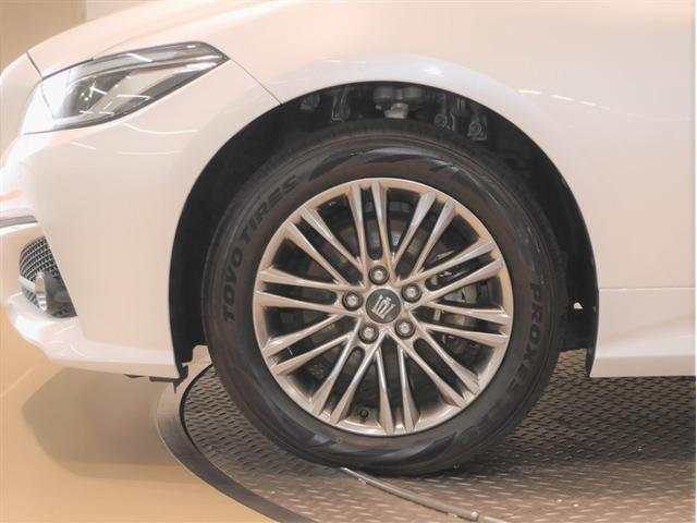 クラウンハイブリッド Ｓ　Ｆｏｕｒ　クルコン　地デジ　Ｂカメラ　電動シート　盗難防止装置　寒冷地　ＤＶＤ　ＬＥＤヘッド　スマートキー　アイドリングストップ　エアバッグ　ＡＢＳ　ＥＴＣ　ミュージックプレイヤー接続可　横滑り防止装置　４ＷＤ（38枚目）