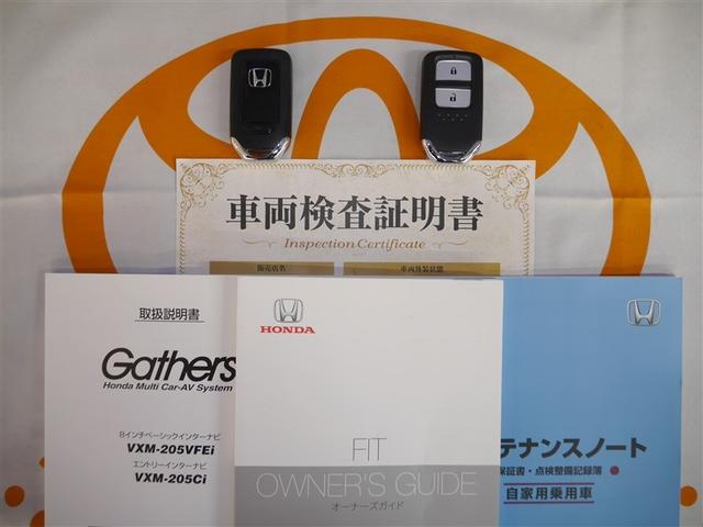フィット ベーシック　衝突被害軽減システム　Ｒカメラ　ナビ　４ＷＤ　オートクルーズコントロール　メモリーナビ　アイドリングストップ　ＥＴＣ車載器　横滑り防止　スマートキー　盗難防止システム（35枚目）