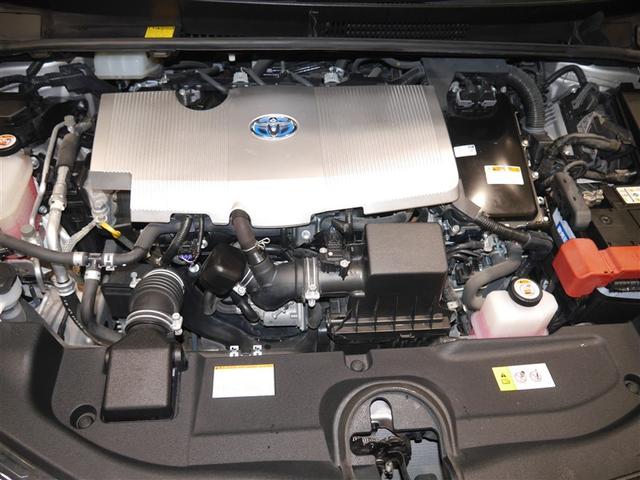 プリウス Ａプレミアム　ツーリングセレクション　横滑り防止機能　皮シート　運転席パワーシート　エアコン　パワーウィンドウ　ナビ＆ＴＶ　アイドリングストップ　ＬＥＤライト　盗難防止装置　スマートキー＆プッシュスタート　キーレス　ＥＴＣ　アルミホイール（11枚目）