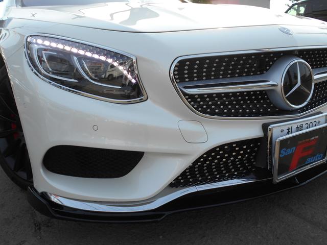 Ｓクラス Ｓ５５０　４マチック　クーペ　ＡＭＧライン　４ＷＤ　ＡＭＧ２０ＡＷ　マフラー　ディフェンサー　スポイラー　カスタム仕様（35枚目）