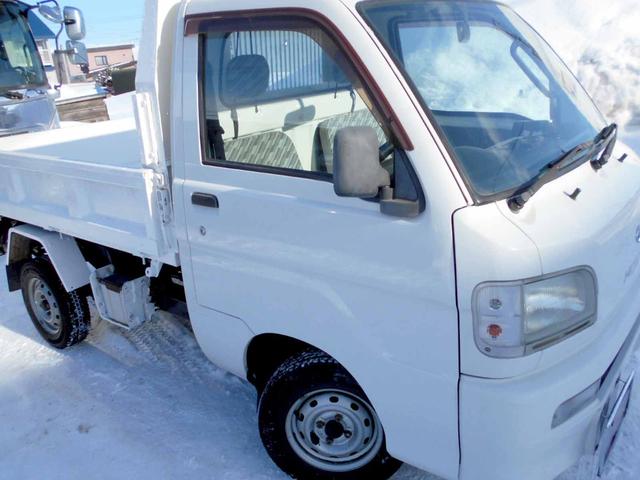 ハイゼットトラック ダンプ　４ＷＤ　６６０ダンプ　３方開　修復歴無し　走行６５０００キロ　エアコン　パワステ付（40枚目）