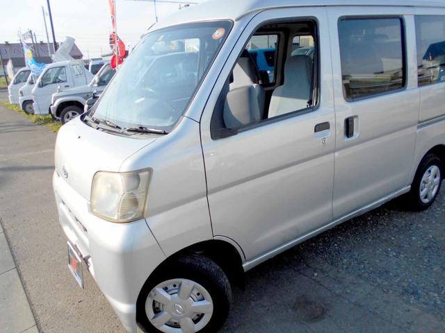 ハイゼットカーゴ ＤＸ　４ＷＤ　６６０ＤＸ　両側スライド　ハイルーフ　走行７００００キロ　リアヒーター　夏冬タイヤ付（3枚目）
