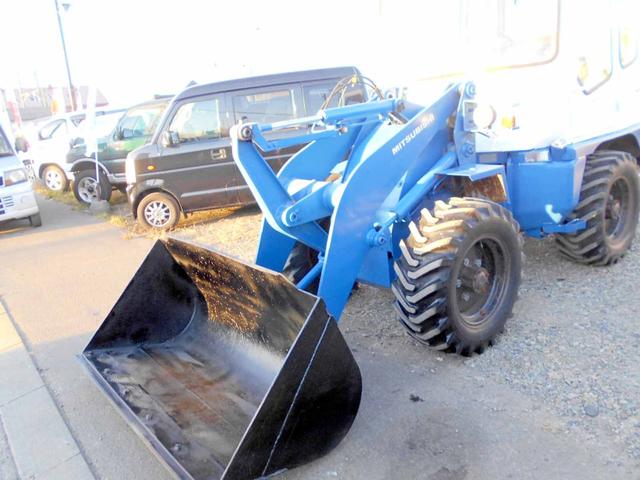 日本 　４ＷＤ　三菱　ＷＳ２１０　タイヤショベル　ホイールローダー　カサ増しバケット（2枚目）