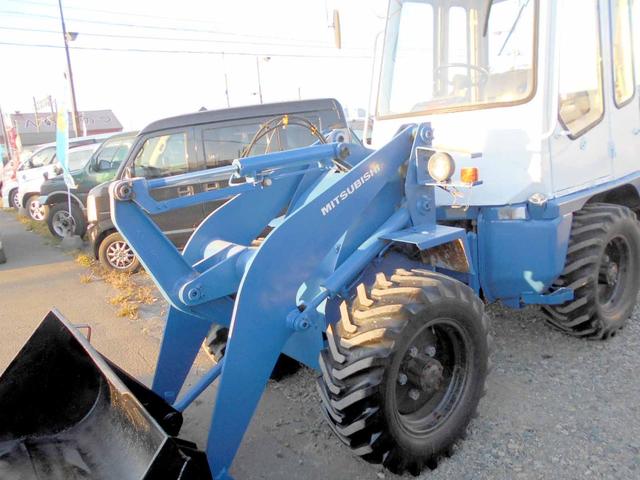 日本 　４ＷＤ　三菱　ＷＳ２１０　タイヤショベル　ホイールローダー　カサ増しバケット（3枚目）