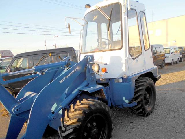 日本 　４ＷＤ　三菱　ＷＳ２１０　タイヤショベル　ホイールローダー　カサ増しバケット（4枚目）